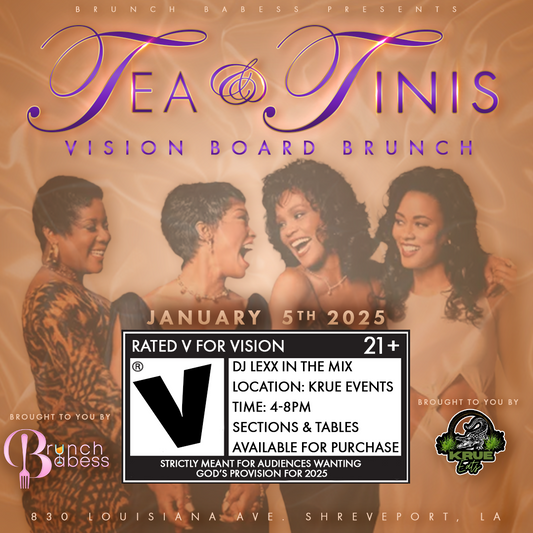 TEA & TINIS VISION BOARD BRUNCH